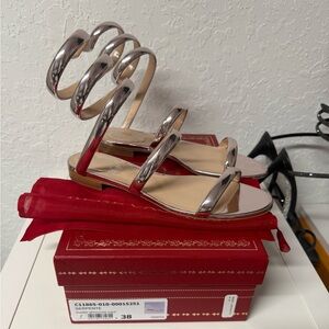 RENE CAOVILLA CLEO SERPENTI SANDALS